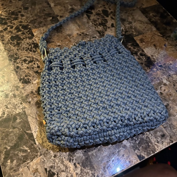 Smaller crotchet bag. - Picture 2 of 3